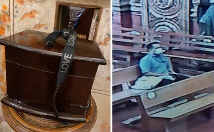 Video. Abandonan cenizas en un templo de Querétaro