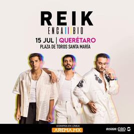 Reik estará de regreso en Querétaro