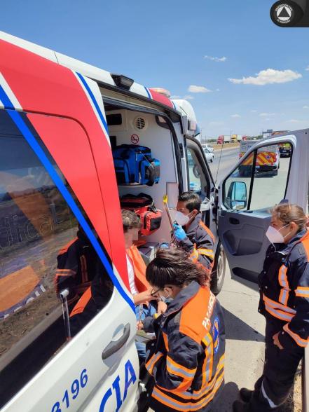 Reportan accidente en la carretera 57, a la altura de El Marqués, en Querétaro 