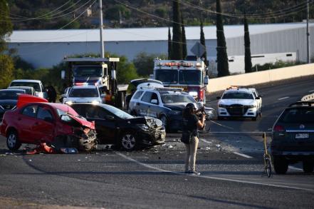 Fotos. Así fue el robo de una patrulla en Querétaro 