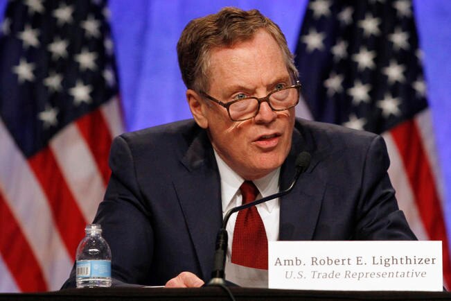 Lighthizer reiteró las “prioridades clave” para su delegación, como la inclusión de cláusulas sobre comercio digital, entre otras. (JACQUELYN MARTIN. AP)
