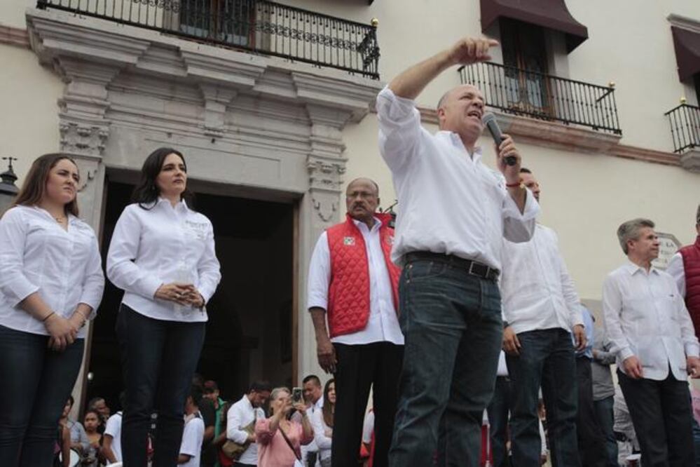 Francisco Pérez Rojas dijo que va a reivindicar a una ciudadanía que está viviendo bajo un gobierno municipal que no piensa en la gente (DEMIAN CHÁVEZ. EL UNIVERSAL)