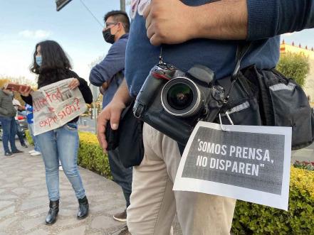 “No más violencia contra periodistas" también exigen desde Querétaro 