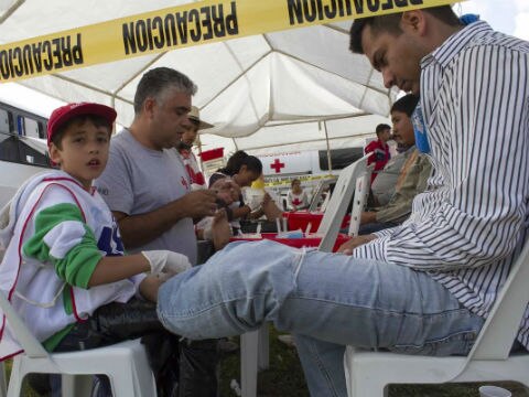 Saldo blanco en peregrinación varonil