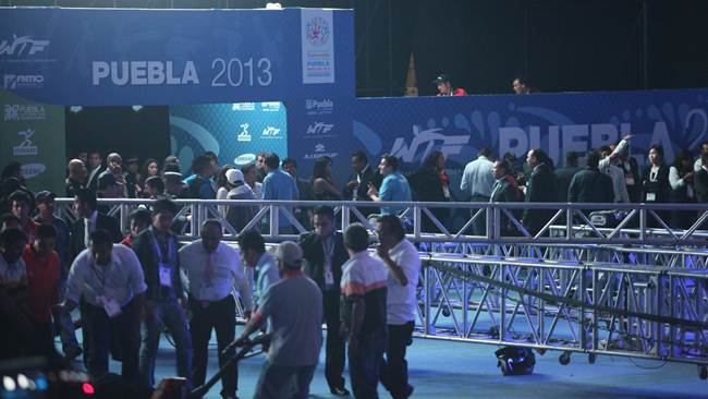 Caída de una estructura deja lesionado