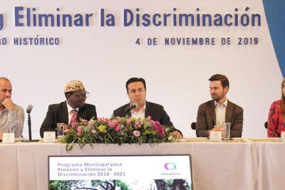 Presentan el plan para eliminar la discriminación