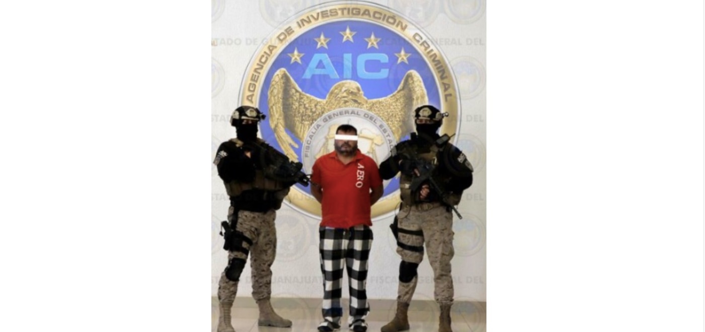 En Celaya, detienen a "El Ranchero" cabecilla del Cártel Santa Rosa de Lima