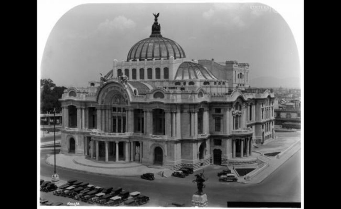 Palacio de Bellas Artes, Guillermo Kahlo, México, DF, 23 de abril de 1934. Foto: SECRETARIA DE CULTURA/INAH