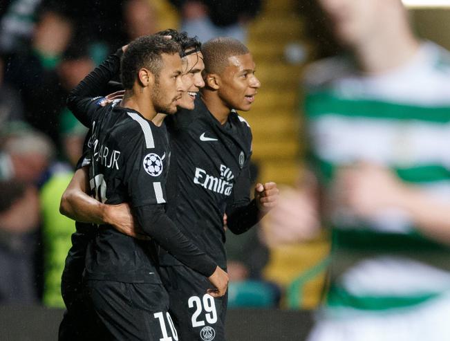 PSG muestra su tridente goleador