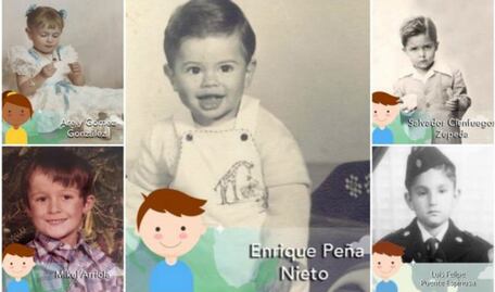 Políticos "vuelven" a ser niños en Twitter