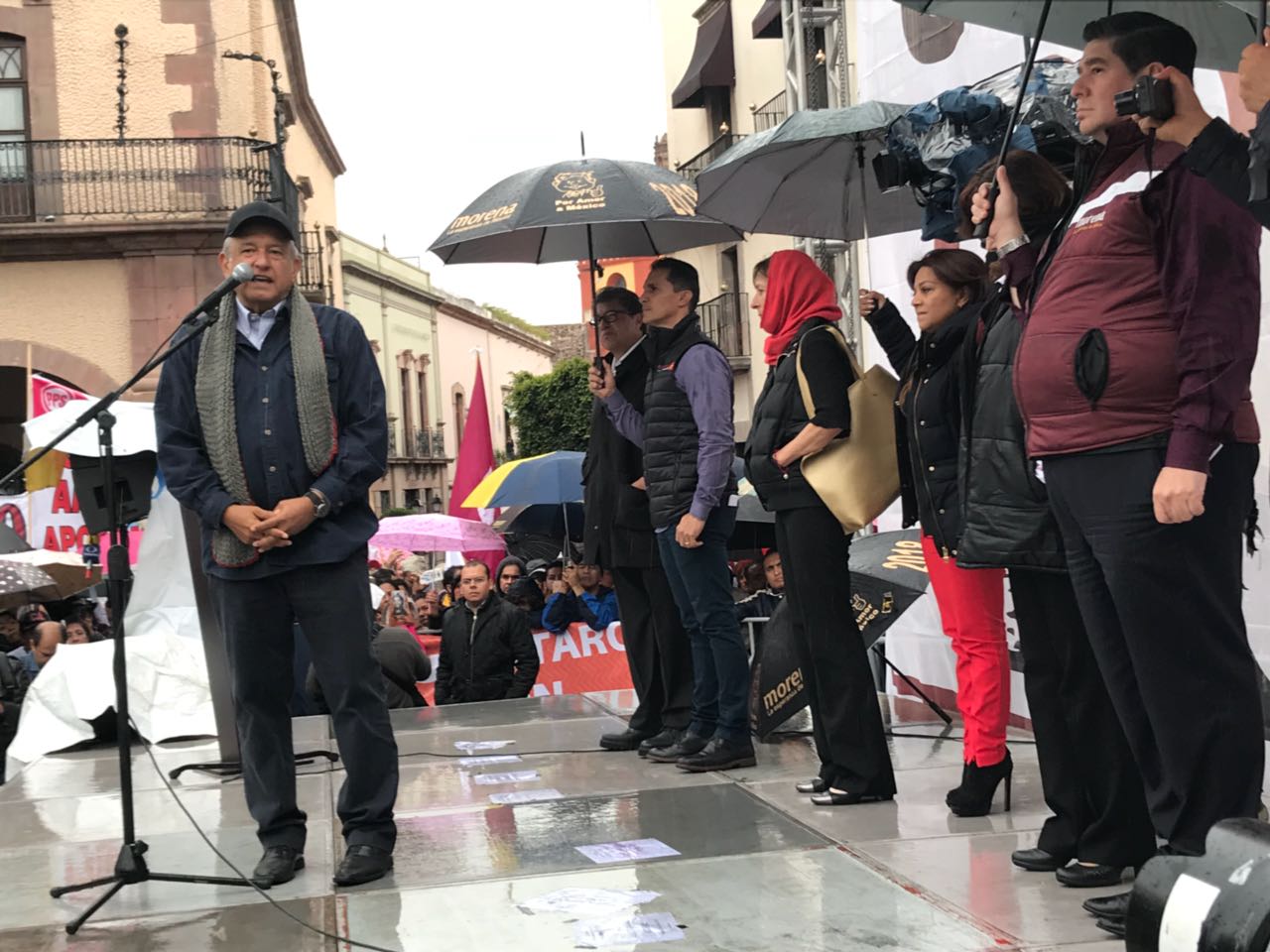 #Avance AMLO visita Querétaro 