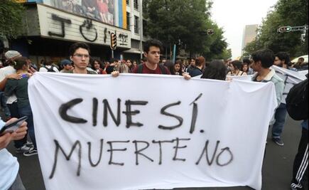 Concluye movilización de estudiantes en Segob; acuerdan dar pliego petitorio