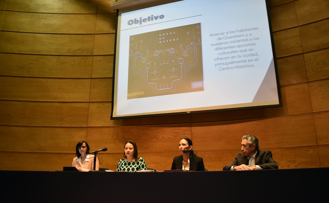 Presentan la cuarta edición de la Noche de Museos