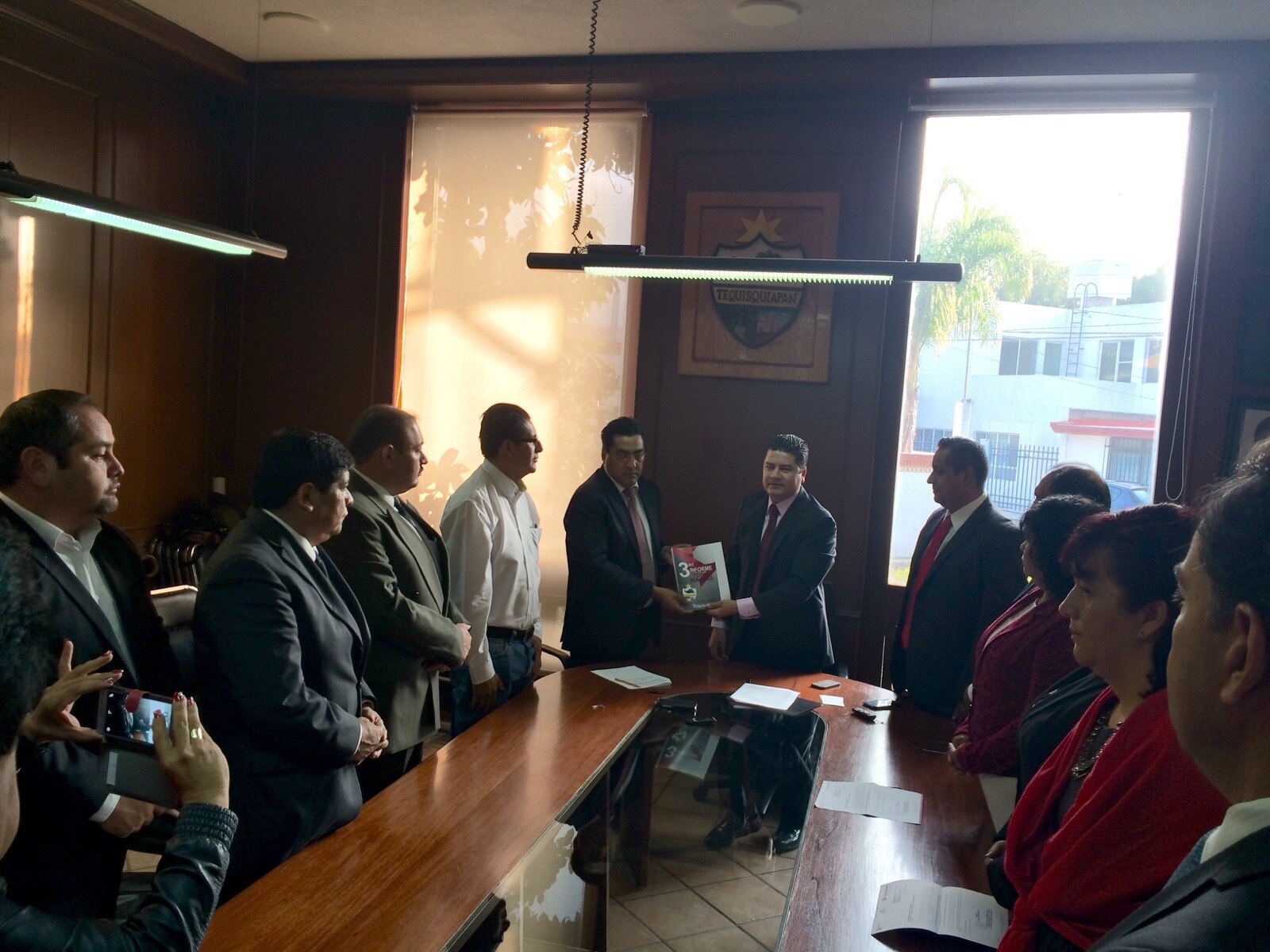 Entrega tercer informe alcalde de Tequisquiapan