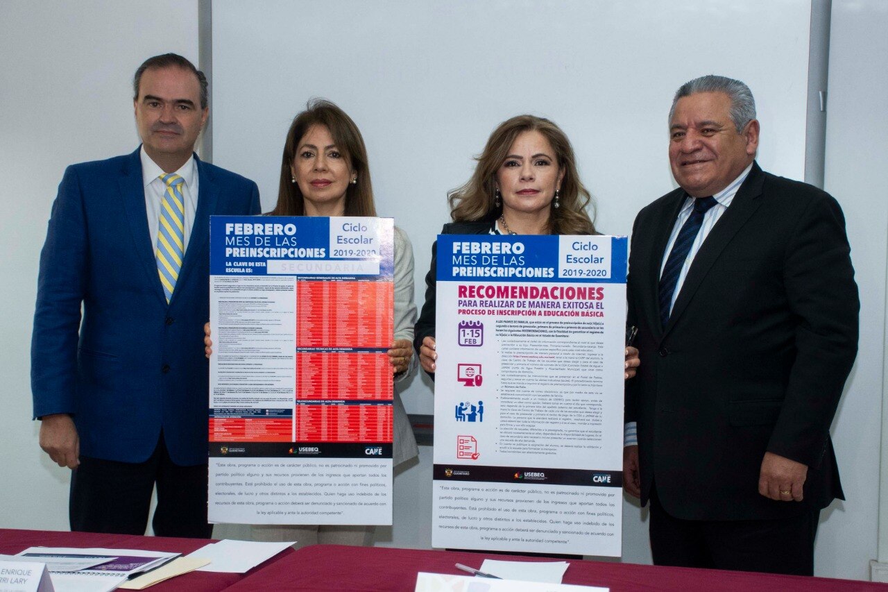 Preinscripciones para nivel básico del 1 al 15 de febrero