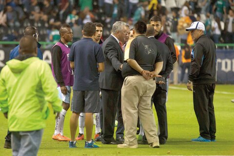 ‘Vuce’, molesto con el arbitraje