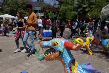 Alumnos de la UAQ llevan sus alebrijes a otro nivel