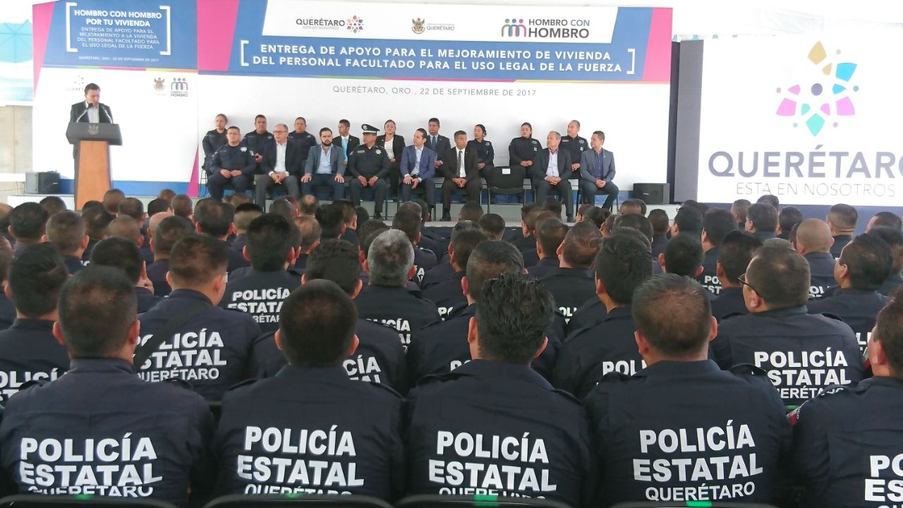 Gobernador reconoce esfuerzo de 144 elementos de seguridad