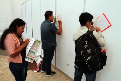 Ferias del empleo reflejan llegada de personas foráneas