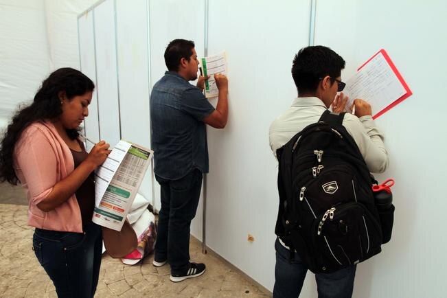 Ferias del empleo reflejan llegada de personas foráneas