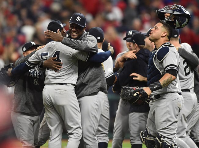 Los Bombarderos del Bronx, con el ánimo arriba, van por el boleto a la Serie Mundial (KEN BLAZE. USA TODAY SPORTS)