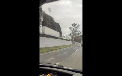 La carretera 57 reporta tráfico detenido en dirección a Querétaro