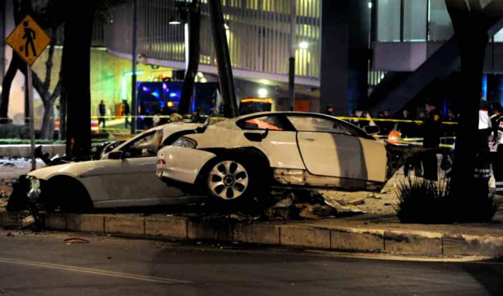 Investigan si conductor de BMW estuvo en fiestas un día antes del choque