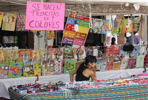 Quejas por tianguis del Jardín de la Familia