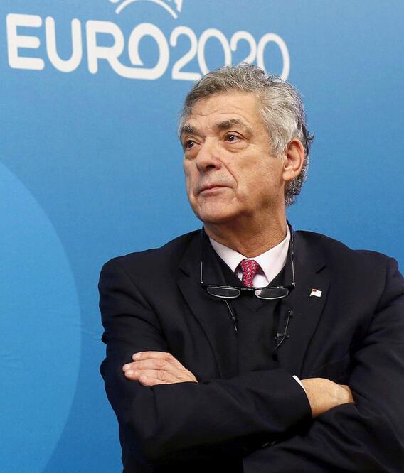 Ángel María Villar, acusado de saquear la RFEF. (LUIS TEJIDO. EFE)