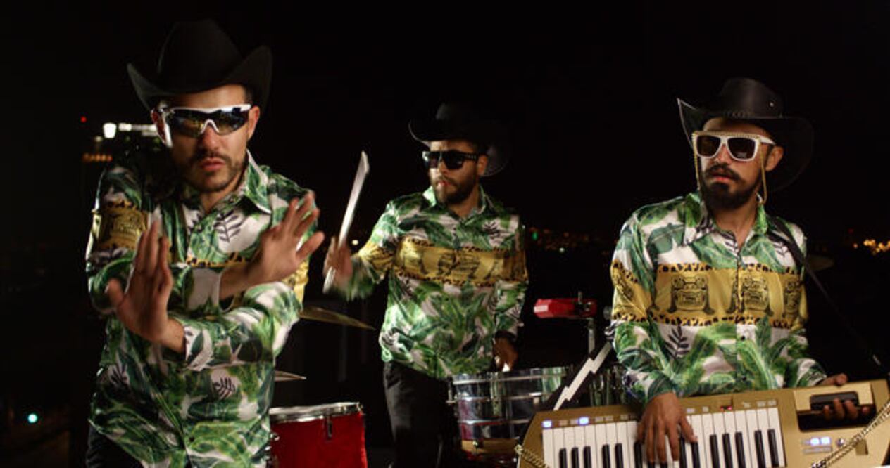 La banda es reflejo de la mezcla de ritmos mexicanos como la cumbia y el norteño, unidos con un toque electrónico e indie (CORTESÍA CIRCUITO INDIO)