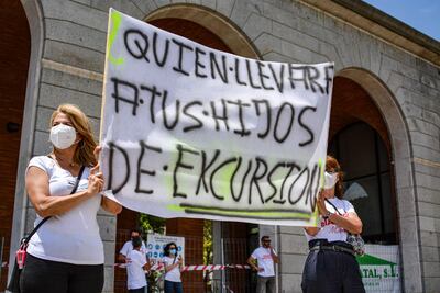 Crisis postcovid. Transportistas buscan ayuda en España