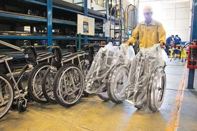 Subirá producción de silla de ruedas