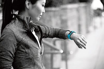 Pulsera 'fitness' personalizable