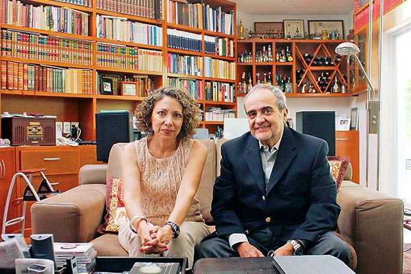 Laura y Francisco González de Cossío