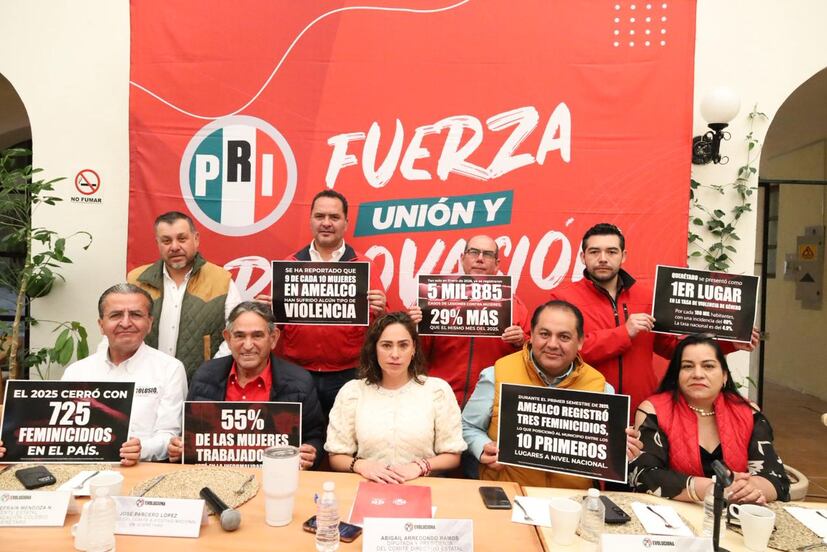Amealco es de los municipios más inseguros para las mujeres, advierte el PRI estatal