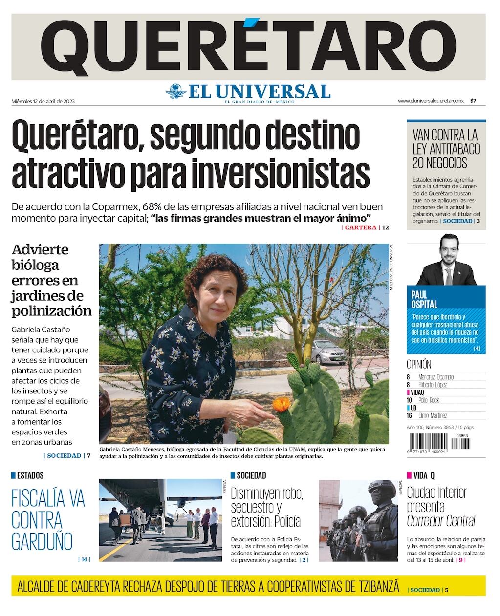Portada 12 de abril de 2023
