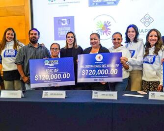 Querétaro Maratón entrega 360 mil pesos a tres Instituciones de Asistencia Privada