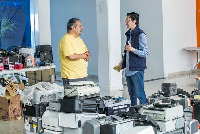 En SJR recolectan 998 aparatos electrónicos