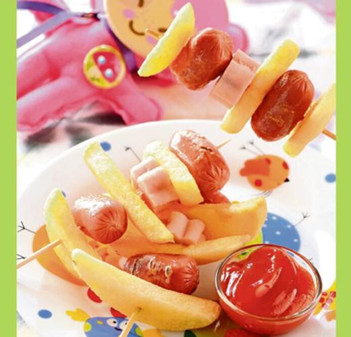 Colorido lunch para tus hijos