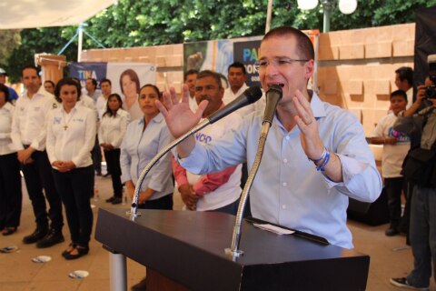 Tomará 10 años eliminar corrupción en el país: Anaya