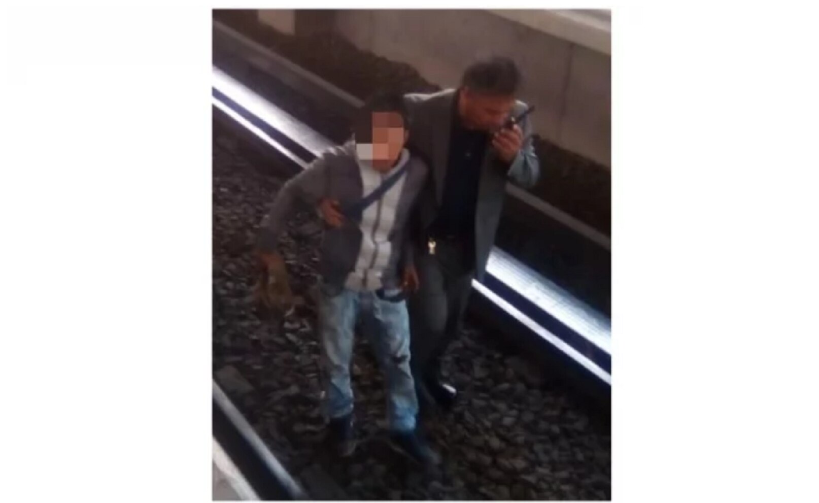 Intenta robar celular y cae a vías del Metro Bosques de Aragón