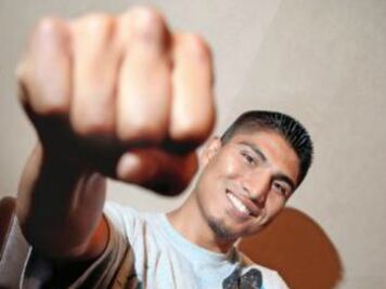 Deshidratación lo hizo pensar en no pelear