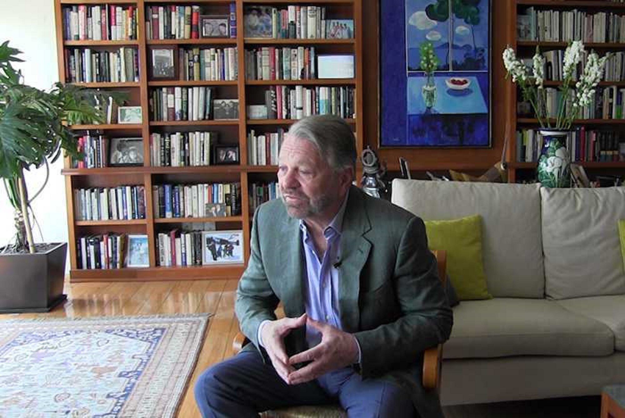 Jorge Castañeda Gutman Coordinador de estrategia de Ricardo Anaya (GERMÁN ESPINOSA. EL UNIVERSAL)