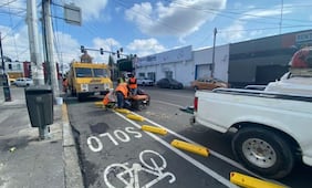 Corrigen reducción en la ciclovía de avenida Epigmenio González