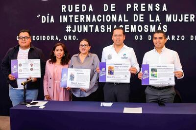 Corregidora alista programa por el 8M