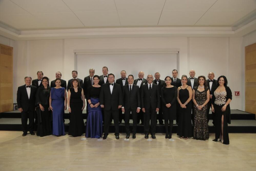 Con un ambiente festivo se celebró la tradicional cena–baile para entregar el reconocimiento al “Empresario del año” en su edición 2017, misma que fue celebrada en el salón principal del Club de Industriales.