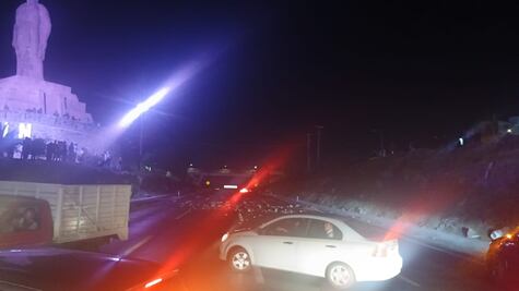 Protestantes cerraron la carretera 57, durante 10 horas