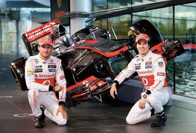 Sergio "Checo" Pérez ya tiene nave