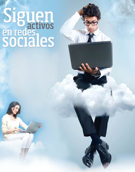 Siguen activos en redes sociales