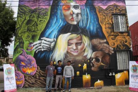 Murales de Día de Muertos  